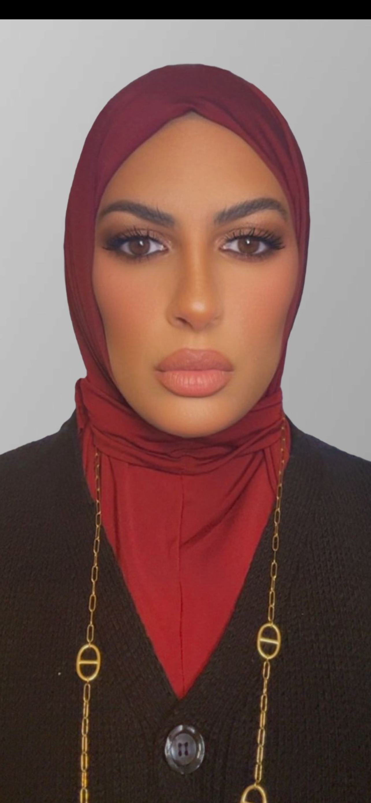 Cagoule jersey premium burgundy